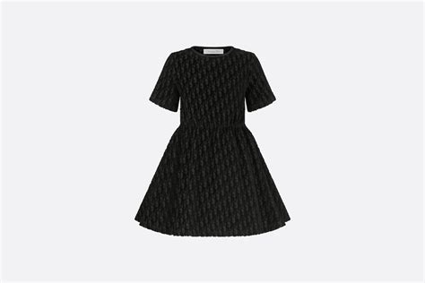 black velvet dior dress|Flared Dress Black Dior Oblique Velvet Jacquard.